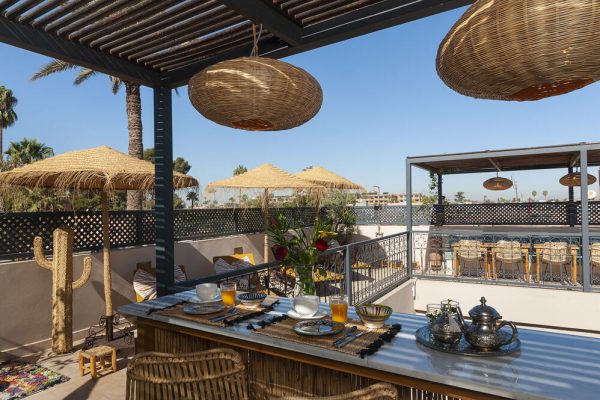 Riad AlGORA terrasse bar
