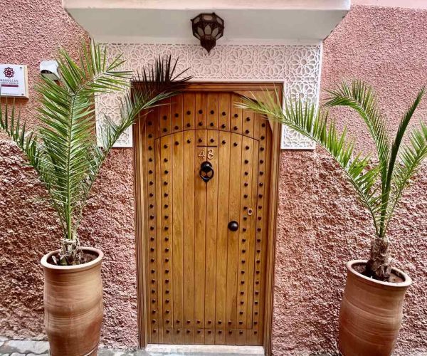 entrée Riad Algora